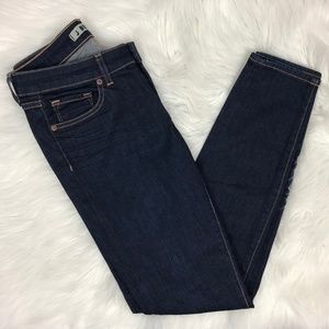 J Brand Skinny Dark Wash INK Jeans in Size 28